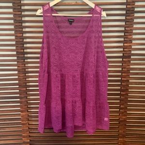 Torrid Lace Sleeveless Top